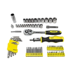 Набор инструментов 168пр. 1/4''3/8''(6гр)(4-19мм) WMC TOOLS WMC-30168 Top Done