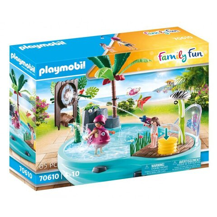 Playmobil - Бассейн с водяной пушкой 70610