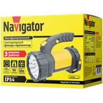 Фонарь Navigator 94 944 NPT-SP11-3AA Прож/кемп. 15+12LED, 3 режима