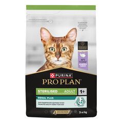 Pro Plan сухой корм для кошек кастр/стерил (индейка) 3 кг