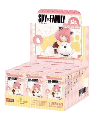 Рандомная фигурка Blind Box Pop Mart Spy Family Play House Daily Life Series Figurines