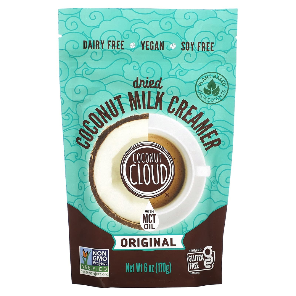 Coconut Cloud, Сливки на сухом кокосовом молоке, оригинальные, 170 г (6 унций)