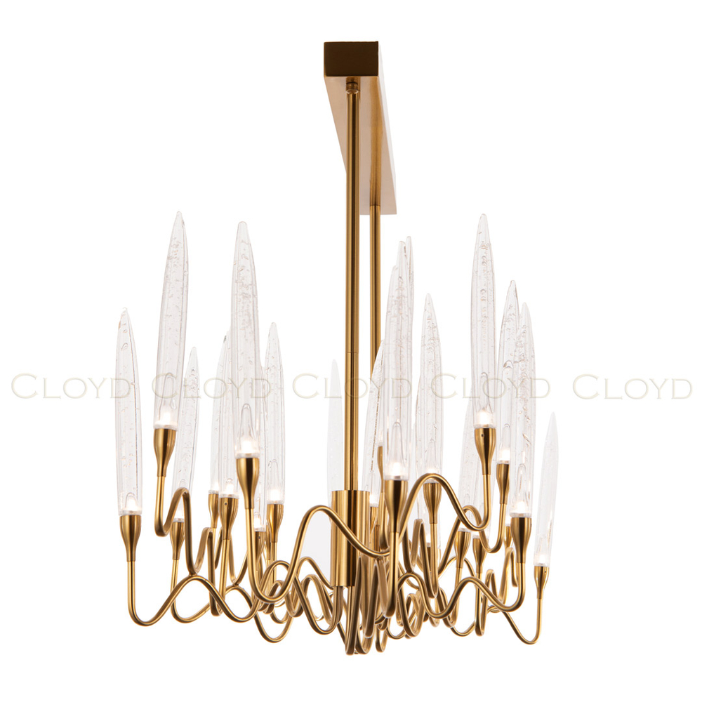 Люстра Cloyd ZOAR C26 / шир. 120 см - латунь (арт.10407)