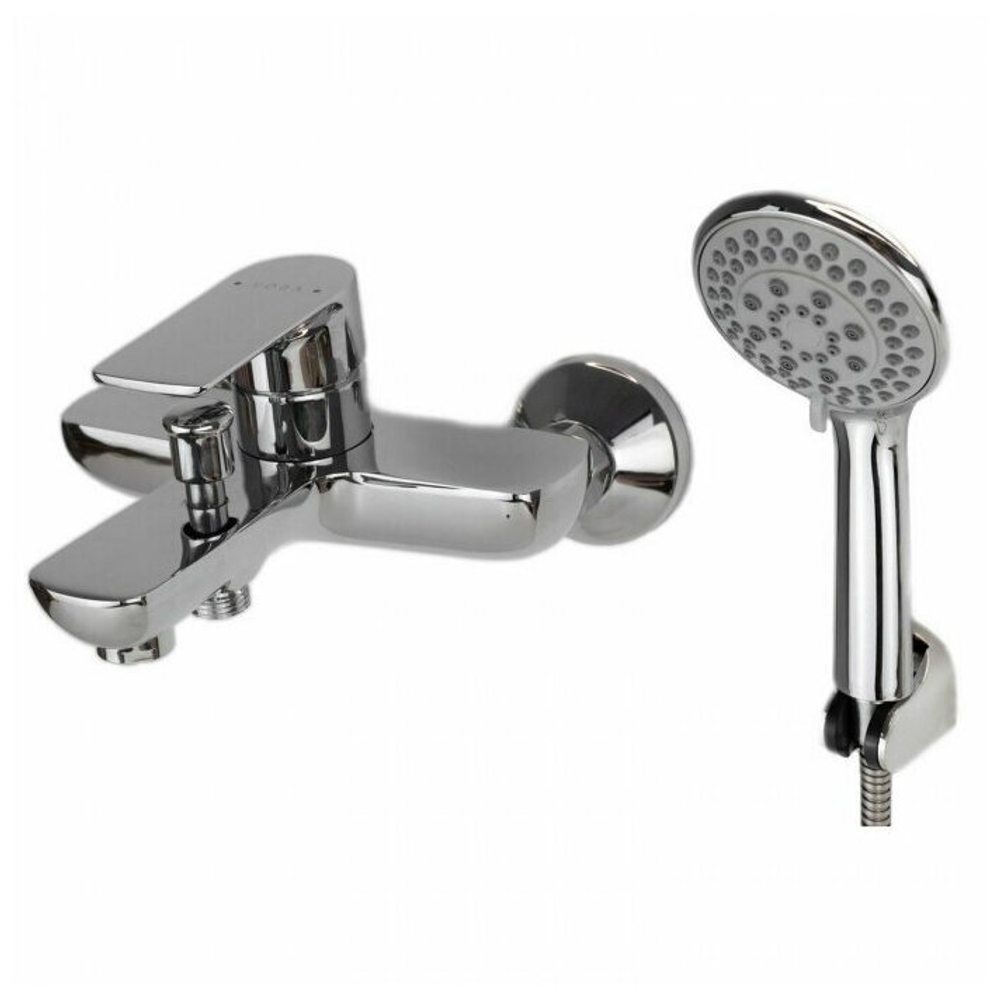 СМЕСИТЕЛЬ Д/ВАННЫ VODA SURFACE С КОР.ИЗЛИВ АКСЕССУАРАМИ SF54