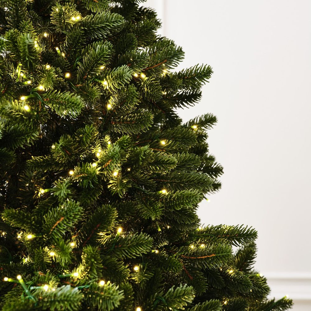 Елка с гирляндой «Grand Majesty» (Литая+пвх) 3 м