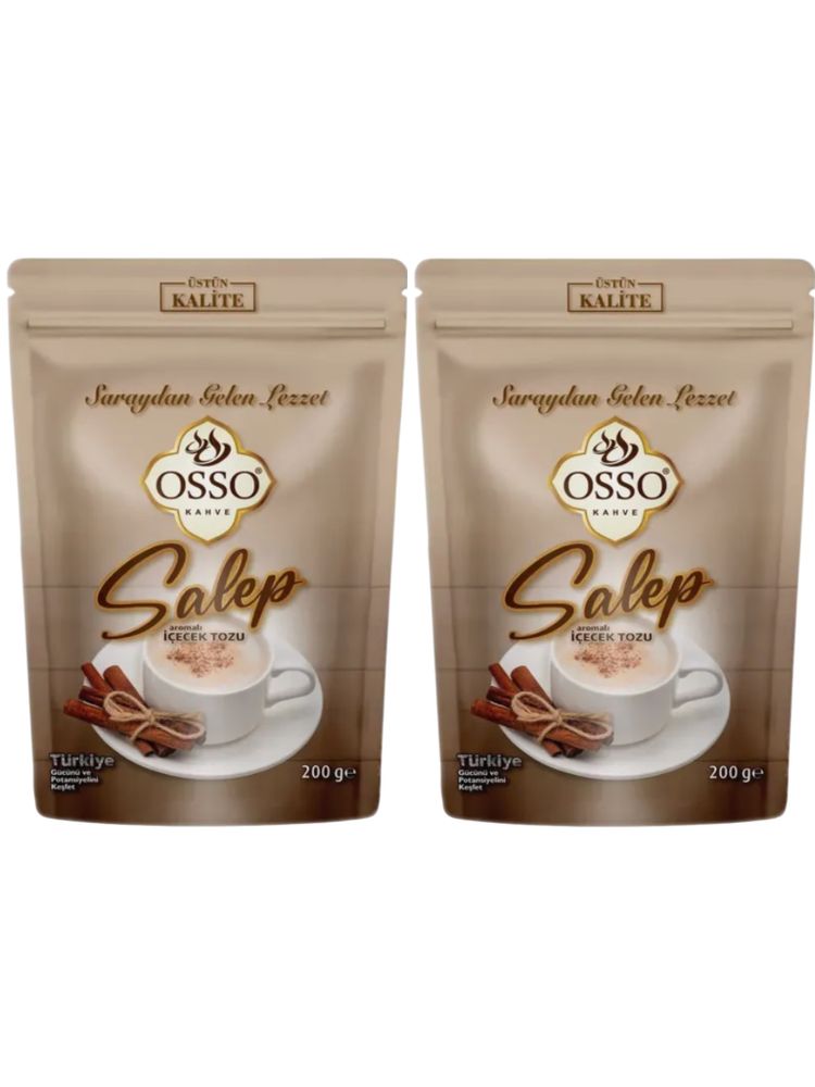 Салеп Osso Salep турецкий напиток 200 г x 2 шт