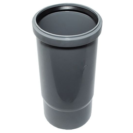 Патрубок компенсационный Sinikon Standart 50 мм, L 165 мм серый (арт. 531003.R)