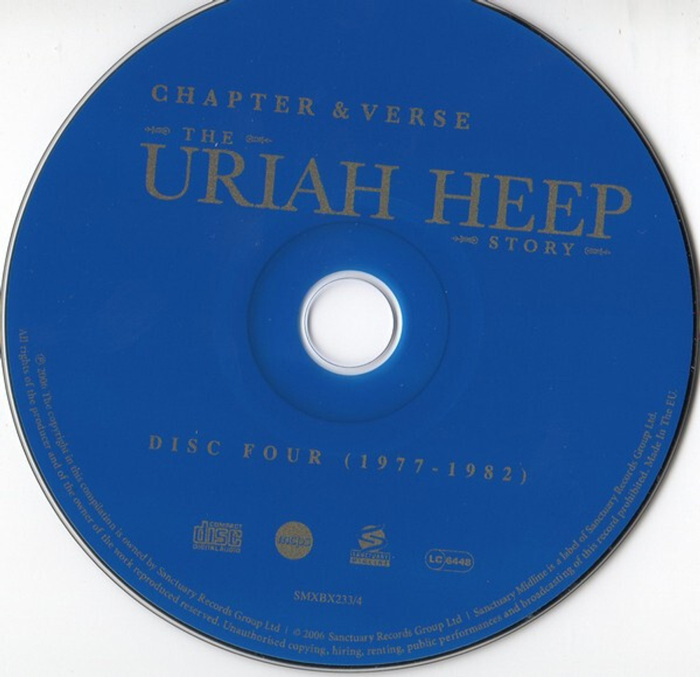Uriah Heep / Chapter & Verse - The Uriah Heep Story (6CD)