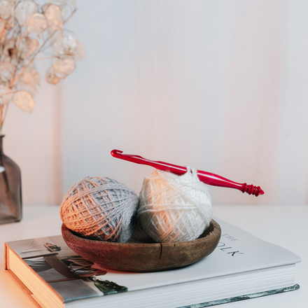 Деревянный крючок для вязания из древесины клена 8.5 мм. K337