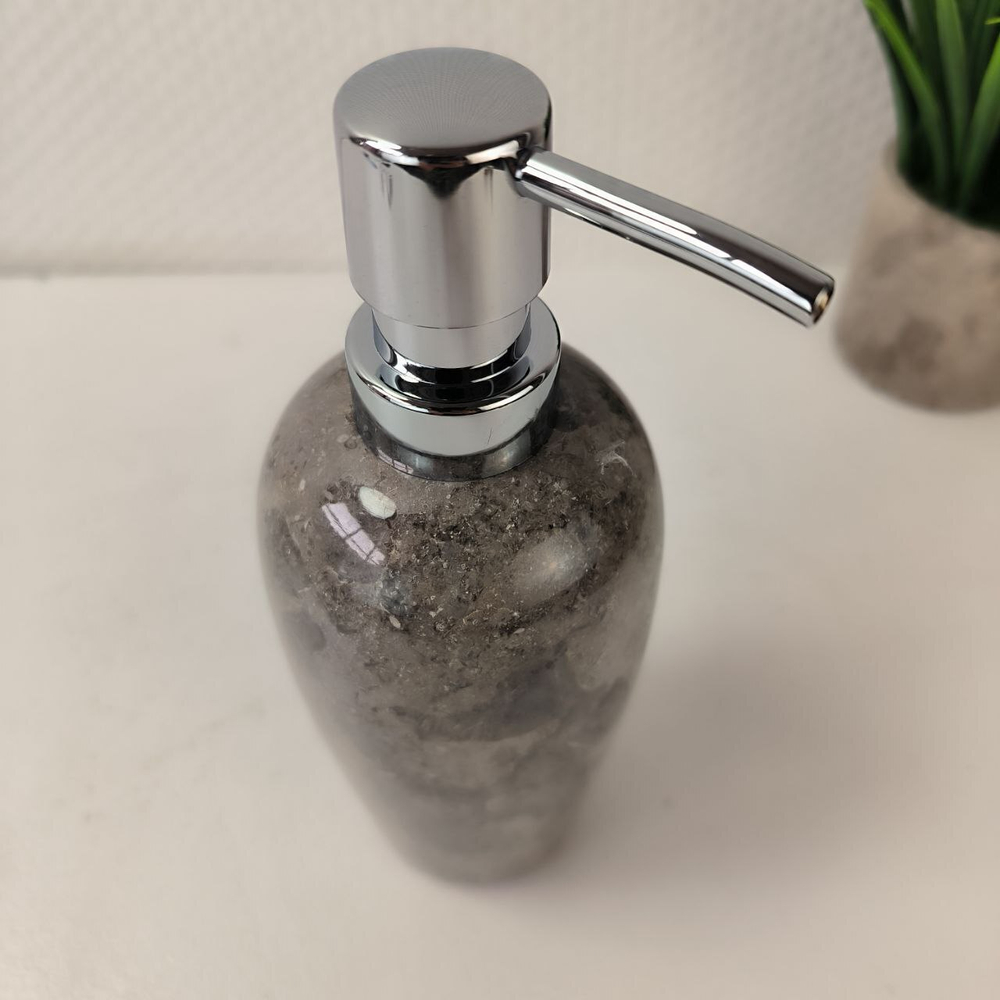 Дозатор для мыла из мрамора Grey DM-63964 (76)