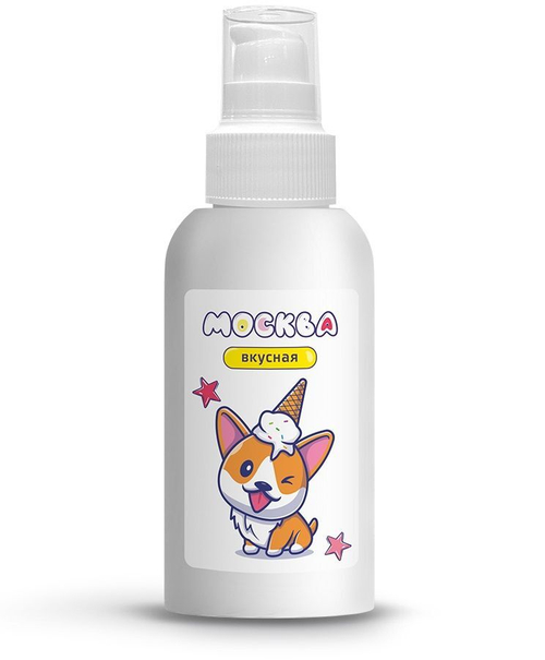Универсальная смазка с ароматом пломбира "Москва Вкусная" - 100 мл.