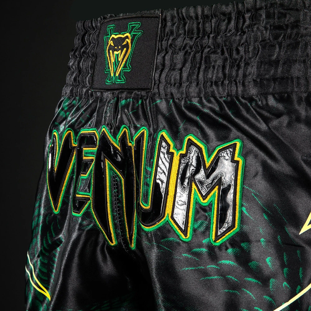 Шорты Venum Matupa Muay Thai black/green/gold
