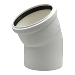 Отвод канализационный PRO AQUA STILTE Ø110x30°