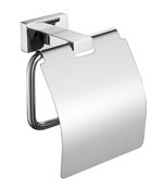 5009 Держатель для туалетной бумаги с крышкой (ХРОМ) ViEiR  (40/1шт)