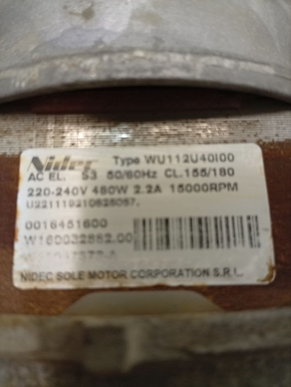 RST703DW кт18 Двигатель для стиральной машины Ariston Indesit W16002288200 б/у