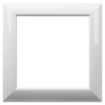 Рамка-суппорт "Avanti" для "In-liner Front", белый, 2 модуля