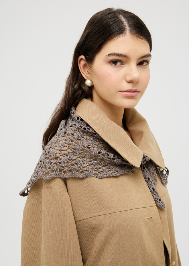 Косынка ажурная