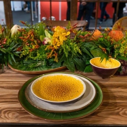 Тарелка десертная Bordallo Pinheiro Tropical Fruits Passion Fruit (21 см)