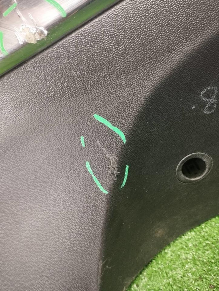 Юбка заднего бампера Mercedes GLE C292 (2015-2019) AMG