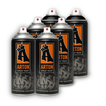 Набор ARTON (Черый / Серебро) - 6шт