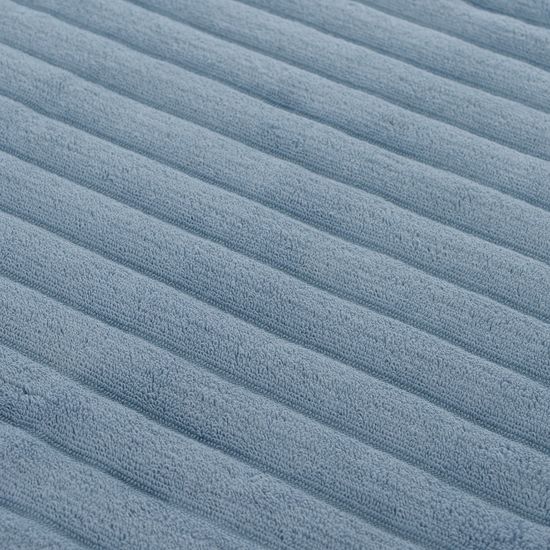 Полотенце банное waves джинсово-синего цвета из коллекции essential, 70х140 см