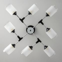 Citilux Эрик CL136185 Люстра потолочная Чёрная