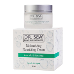 Крем для лица увлажняющий и питательный с авокадо и алое вера Dr.Sea 50мл