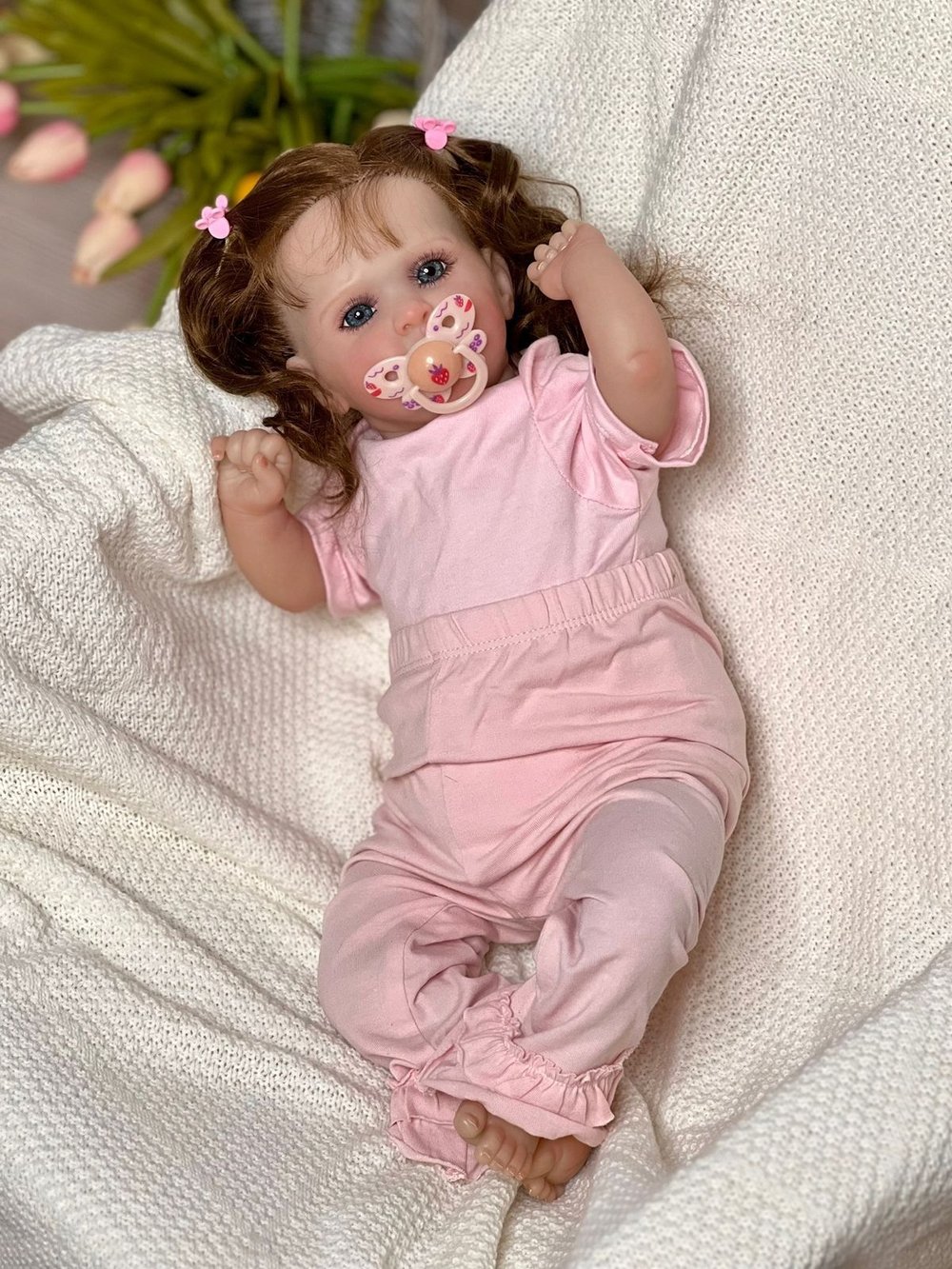 Кукла Реборн мягконабивная 48см (FA-843)