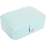 Шкатулка для украшений «ПАЛУМНА», цвет небесный, 16*11*5см см