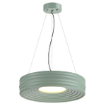 7703/40L AVRA LED SN 583 Светильник металл/пластик/белый/зеленый LED 40Вт 4000K D470 IP20 MACARON