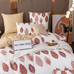 Комплект постельного белья Люкс Сатин 100% хлопок на резинке AR312