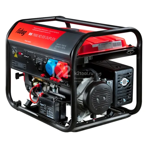 Бензиновый инверторный генератор FUBAG BS 7500 XD ES DUPLEX