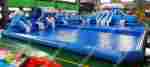 Надувной наземный аквапарк «Мишка на полюсе» 23*13*5 м