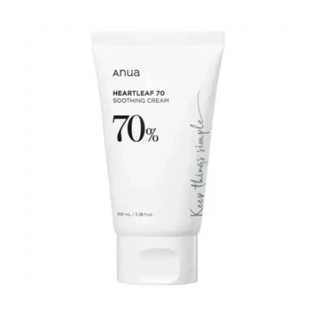 Успокаивающий крем с хауттюйнией Anua