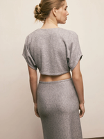 Юбка «Asymmetry» серый