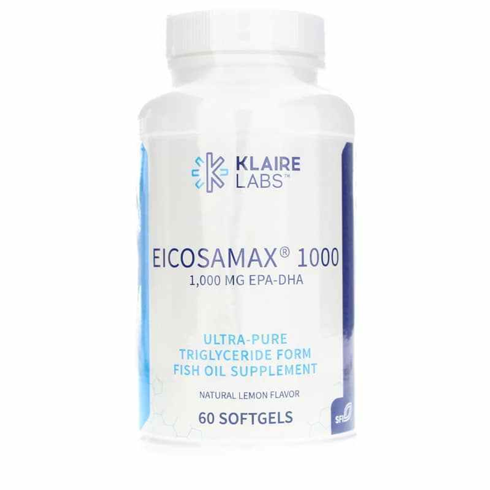 Klaire Labs - Eicosamax® 1000 - 60 softgels