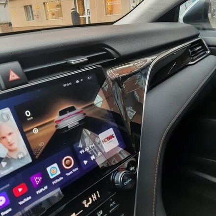 Магнитола для Toyota Camry 70 2017-2020 (без JBL) - Redpower 85331 PRO/PROmax ТОП звук, 2K QLED, Android 14, CarPlay, 4G SIM-слот