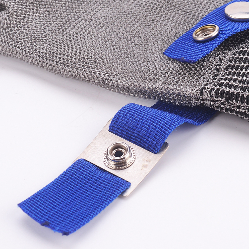 Перчатка кольчужная пятипалая красная Китай