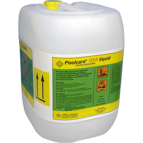 Активный жидкий кислород 34% Poolcare OXA 25 кг Dinotec