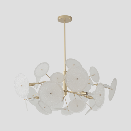 Подвесная люстра Crystal Lux DANDELION SP10 GOLD