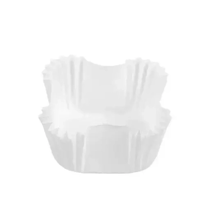 Тарталетка, белая квадрат, 3,5 х 2,2 см