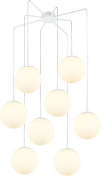 Люстра подвесная 8*Е27 2168/01/08P белый Antell Stilfort