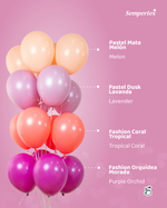 Шар 12" Тропический коралл 059 Sp