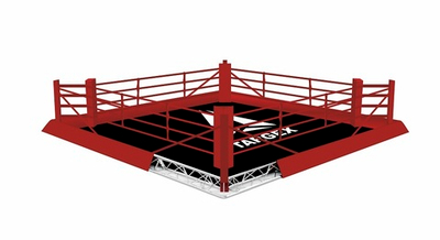 Ринг боксерский в СИЛОВОЙ раме TARGEX