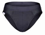 Антрацитовые бамбуковые трусы-брифы (Размер: S) (Цвет: темно-серый)