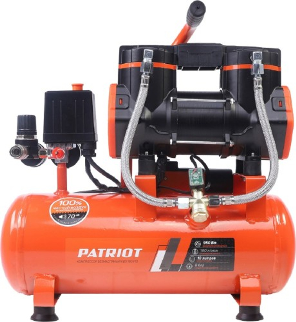 Компрессор поршневой безмасляный PATRIOT KDS 190 F10 526302410