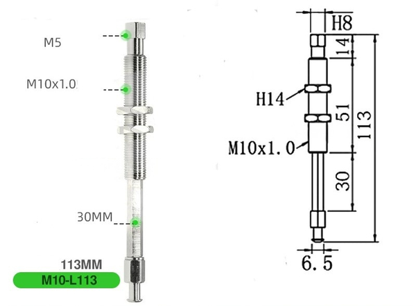 Zpt2-k30-b5-a10 does not rotate l113 (small head)