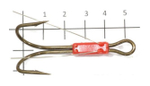 Крючок двойник противозацепный № 2/0