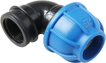 Отвод компрессионный ПНД Pro Aqua UNIO d25х3/4" наружная резьба