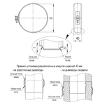 Хомут обжимной (430/0,5 мм) Ф197-200